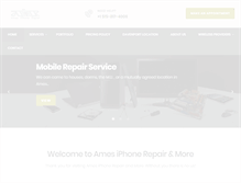 Tablet Screenshot of amesiphonerepair.com